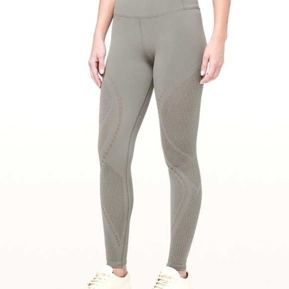 Lululemon Reveal Tight Grey Sage - Picture 1 of 11